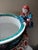 Antique Asian Porcelain Centerpiece Bowl With 5 Sculpted Figurine Handles & Feet For Sale - Image 9 of 16