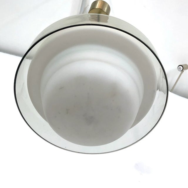 Mid-Century Modern Mid-Century Brass Pendant Lamp from Stilnovo, 1950s For Sale - Image 3 of 10