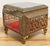 Metal Vintage Ormolu Brass and Beveled Glass Jewelry Casket For Sale - Image 7 of 11