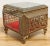 Metal Vintage Ormolu Brass Beveled Glass Jewelry Casket For Sale - Image 7 of 11
