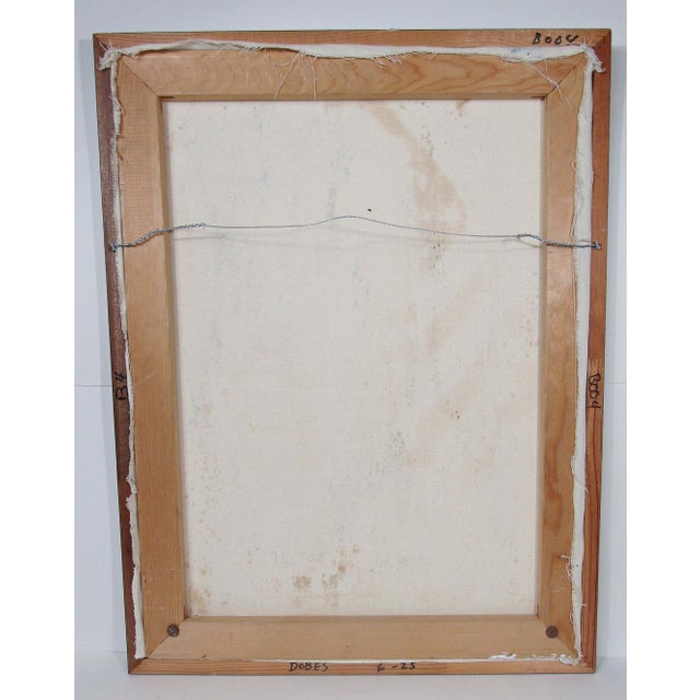 1994 “The American Way” Oil on Canvas, Signed Nele Dobes — Framed Americana Still-Life (25.5" × 19.5") For Sale - Image 9 of 12