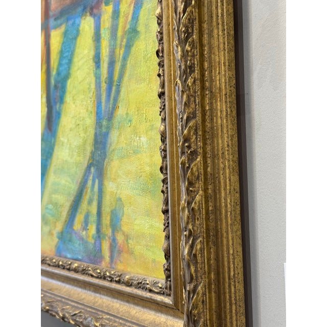 Contemporary 21st Century Painting "Room With a View" by A. Jones For Sale - Image 3 of 7