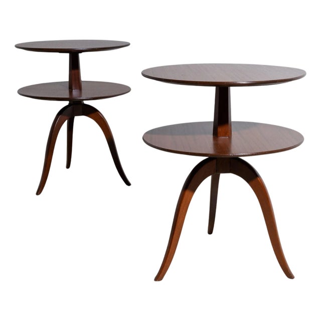Mid-20th Century Side Tables by Edward Wormley for Dunbar For Sale