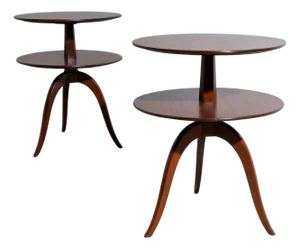 Mid-20th Century Side Tables by Edward Wormley for Dunbar