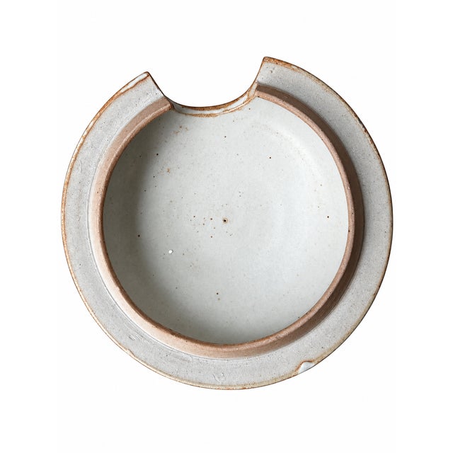 Signed Studio Pottery Soup Tureen With Teal and Olive Glaze, Marked “01” For Sale - Image 13 of 13