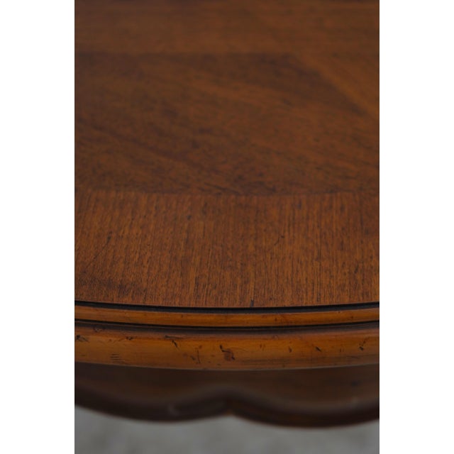 Baker Furniture Company Baker French Walnut Dining Room Table For Sale - Image 4 of 18
