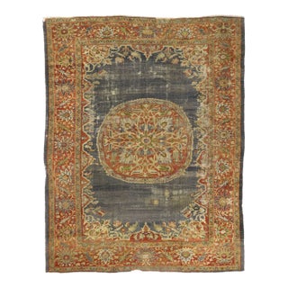 Antique Persian Sultanabad Rug - 09'03 x 11'09 For Sale