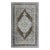 Vintage Turkish Oushak Rug Hand Knotted Floral Medallion Design, 7'7" X 12'2" For Sale