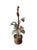 Mid 20th Century Vintage Italian Tole Peinte Potted Strawberry Plant Sculpture / Toleware Floral / Flower Arrangement, Made in Italy, a Pair For Sale - Image 5 of 12