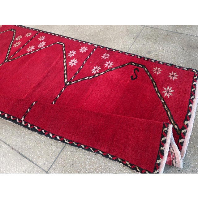 Galerie Shabab Collection Mid-20th Century Turkish Anatolian Long Runner For Sale - Image 10 of 10