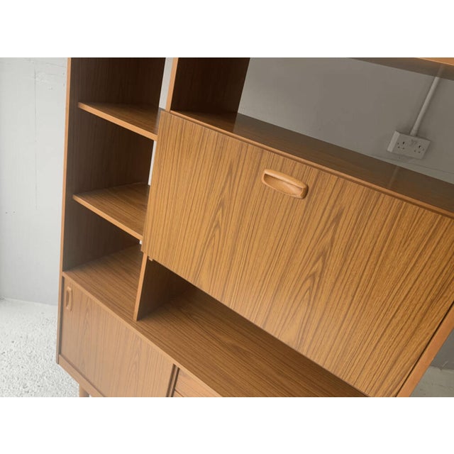 1960s Mid-Century Modern Room Divider, Wall Unit from Schreiber, 1960s For Sale - Image 5 of 9