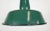 Small Industrial Green Enamel Pendant Lamp, 1960s For Sale - Image 4 of 13