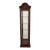 Vintage Wood Corner Curio Cabinet With Glass Shelves & Display Case For Sale
