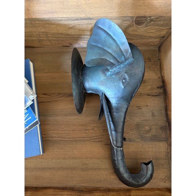 2020s Iron Sculptural Iron Wall Hook For Sale - Image 5 of 7