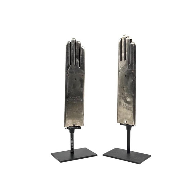 1940s Glove Warmers from Hilaire et Cie Grenoble, France, 1940s, Set of 2 For Sale - Image 5 of 13