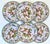 Early 21st Century Enameled Tin English Duke of Gloucester Plates - Set of 6 For Sale - Image 4 of 7