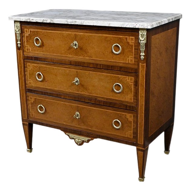 Small Louis XVI Chest of Drawers, 1940s For Sale