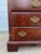 10-Drawer Georgian Style Banded Mahogany Chest of Drawers For Sale - Image 4 of 12