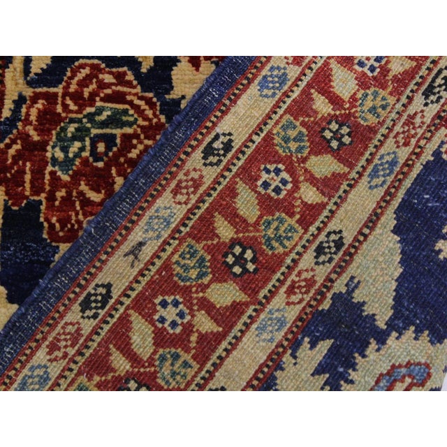 1980s Vintage Hand-Knotted Wool Rug - 2′8″ × 12′8″ For Sale In New York - Image 6 of 8