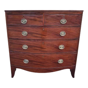 19th Century English Bowfront Chest