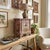 16.25" Distressed Pink Brown 2 Doors End Table Nightstand Chest For Sale In San Francisco - Image 6 of 6