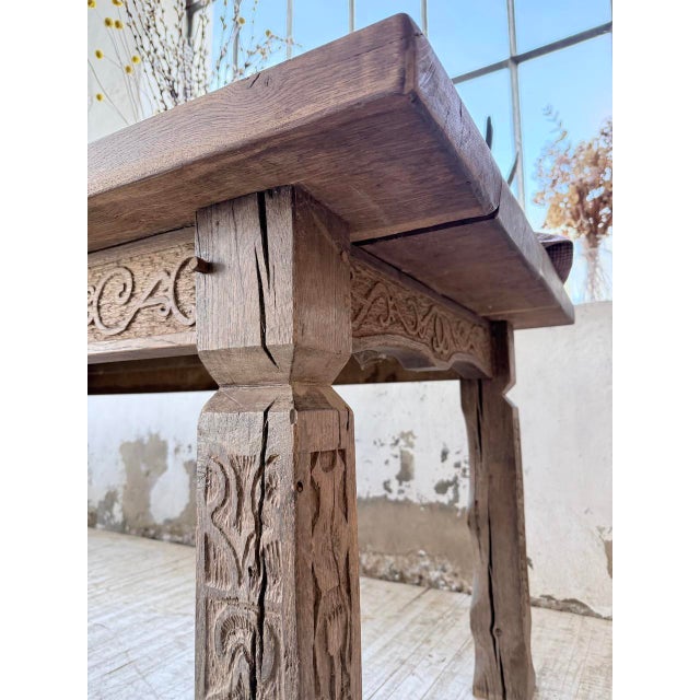 Farmhouse Table in Oak, 1890s For Sale - Image 18 of 18