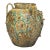 Vintage Italian Majolica Three-Armed Pear Planter Vase For Sale