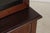Antique Edwardian 2 Drawer Inlaid Mahogany Curio Cabinet For Sale - Image 14 of 17