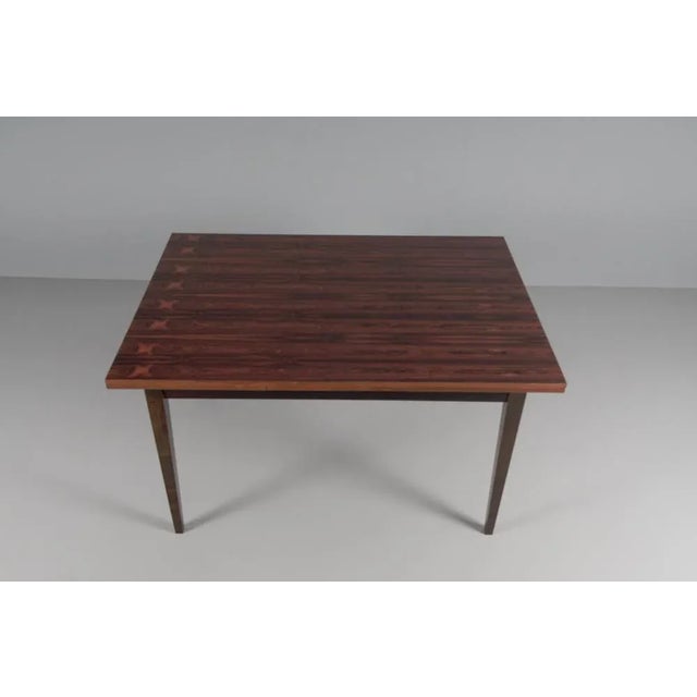 Wood Scandinavian Rosewood Folding Dining Table, 1960s For Sale - Image 7 of 13