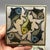 Early 20th Century Vintage Persian Swimming Fish Tiles 4" X 4" - Set of 3 For Sale - Image 5 of 10