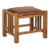 Crafters and Weavers Mission Spindle Stool - Quarter Sawn Oak & Leather - Michael's Cherry For Sale