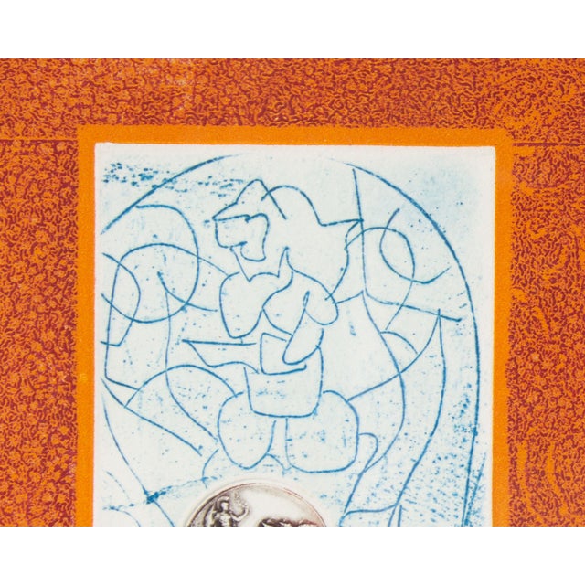 “Quadriga” Etching and Aquatint by Martin Barooshian For Sale In Indianapolis - Image 6 of 8