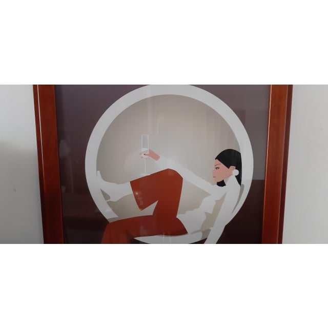 Framed Kitchen Meal Poster, 1970 For Sale - Image 4 of 12