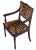 French French Antique Wood Carved Chair, C. 1920's Newly Upholstered For Sale - Image 3 of 6