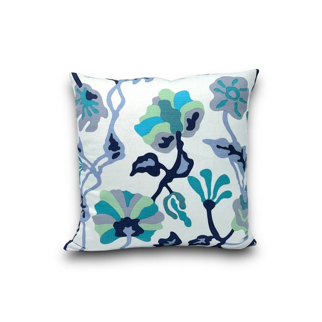 Add a touch of artful elegance to any room with this Clarke and Clarke Fiore pillow cover. This linen blend cover is...