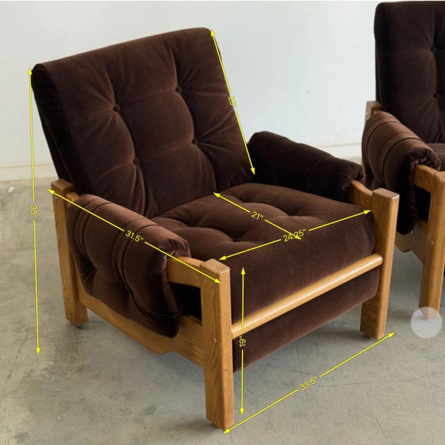 Safari Lounge Chairs - Made to Order For Sale - Image 12 of 16