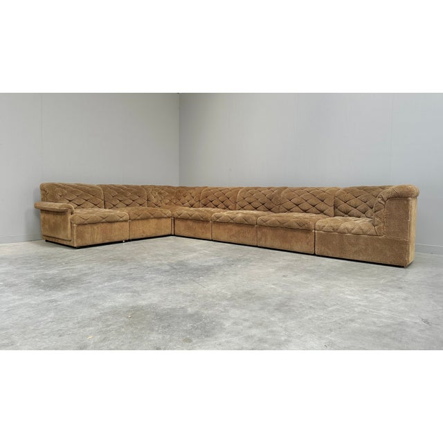 Large Modular Sofa from Laauser, 1970s, Set of 7 For Sale - Image 15 of 15