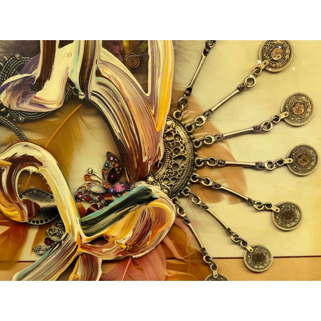 Peter Daskaloff “Capriccio 35-1” Mixed Media Assemblage Artwork For Sale In San Francisco - Image 6 of 12