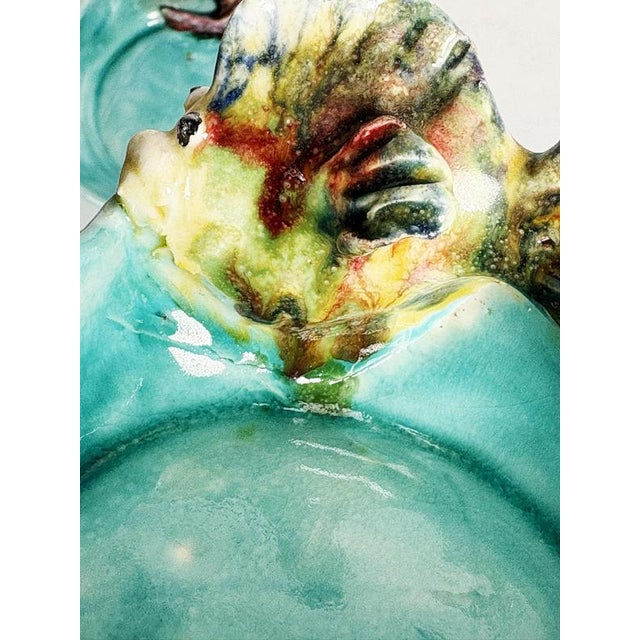 Vintage French Ceramic Serving Dishes, 1960, Set of 2 For Sale - Image 9 of 12