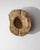This vintage 1960s alabaster ashtray is a beautifully hand-carved Italian stone piece with a raw, textured sculptural...