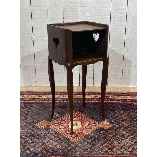 Antique Cherrywood Bedside Table, 1800s For Sale - Image 5 of 11