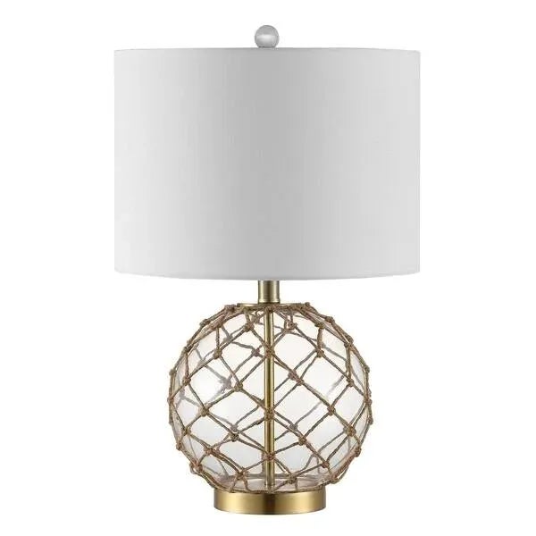 Inspired by the surprisingly artistic knots of seafarers, this Gremeli Table Lamp is the epitome of coastal chic....
