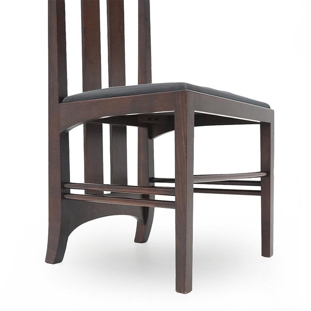 Ingram Chairs by Charles Rennie Mackintosh for Cassina, 1980s, Set of 6 For Sale - Image 11 of 16