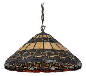 Tiffany Style Stained Glass Pendant Lamp