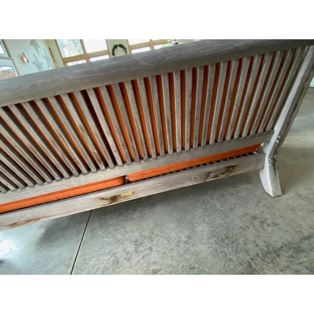 Burnt Orange Smith & Hawken Outdoor Patio Set For Sale - Image 8 of 11