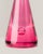 Cone-shaped figure in pink Murano glass with an internal droplet at the bottom. Signed on the base as Barnini, an...