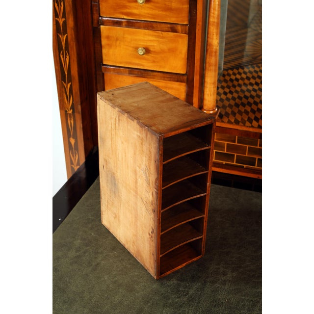 Classical Inlaid Walnut Secretary, 1800s For Sale - Image 12 of 18