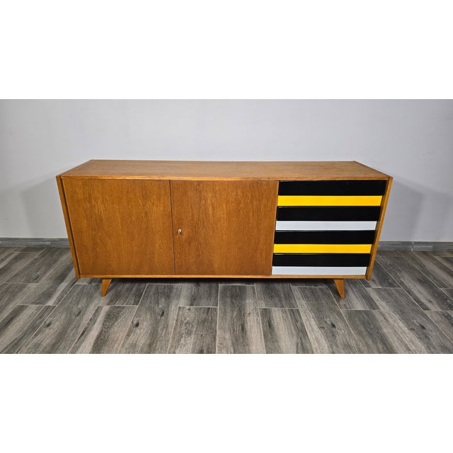 Sideboard by Jiri Jiroutek for Interier Praha, 1960s, in Very Good conditions. Designed 1960 to 1969 I have official proof...