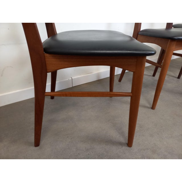 Scandinavian Dining Chairs by Niels Koefoeds for Koefoeds Møbelfabrik, 1960s, Set of 4 For Sale - Image 15 of 18
