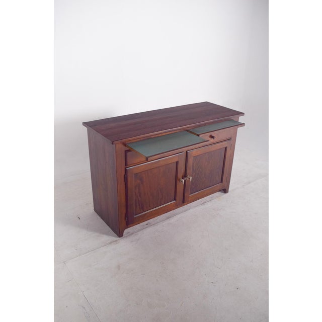 Mid-Century Modern Portuguese Two-Body Display Cabinet For Sale - Image 3 of 15